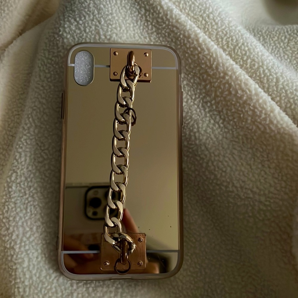 Gold iPhone XR case